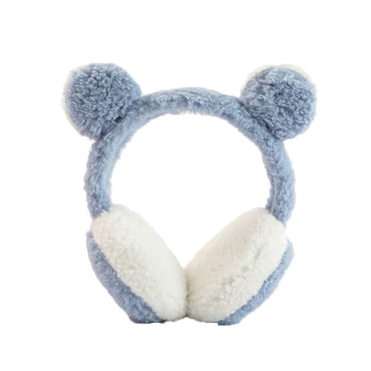 Plush Children's Ear Bag Anti-freeze Retractable Ear Muffs