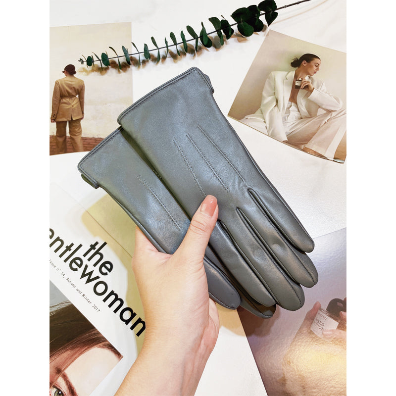 Sheepskin Gloves For Women In Winter